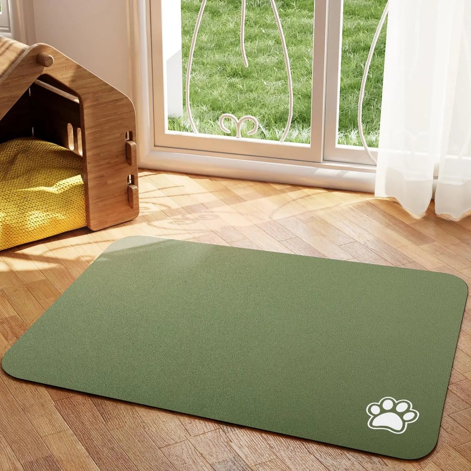 Pet Feeding Mat Absorbent Dog Cat