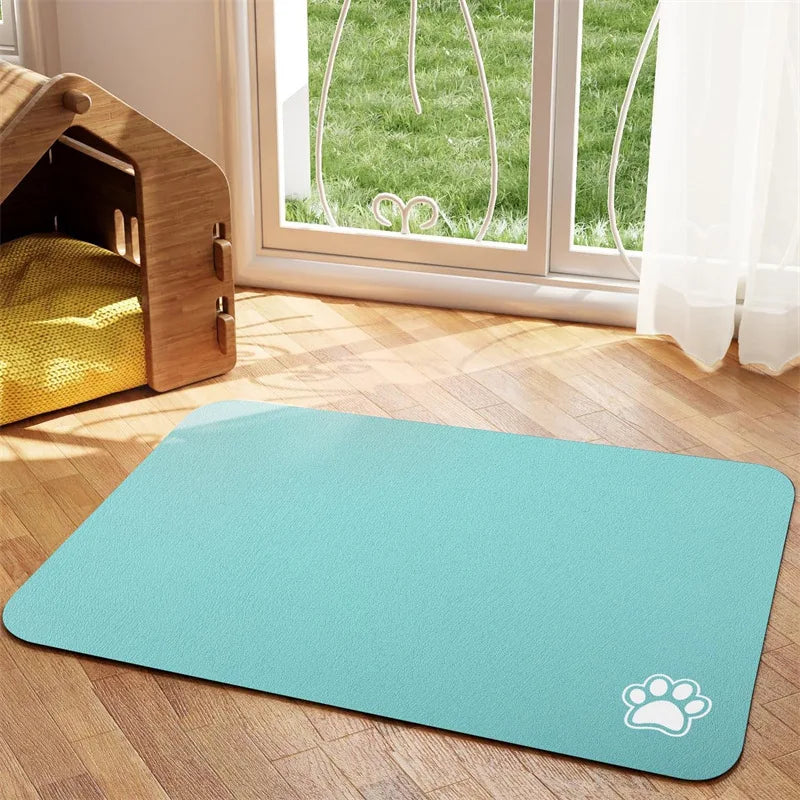 Pet Feeding Mat Absorbent Dog Cat