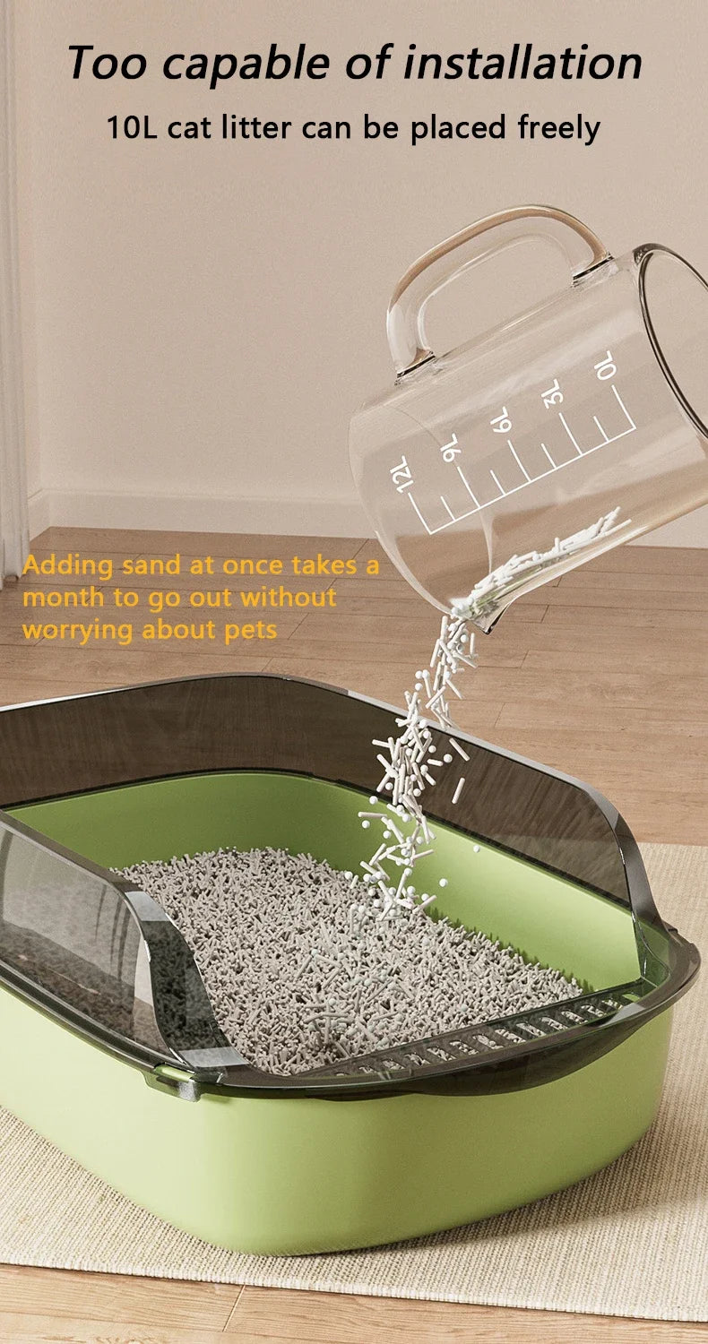 Cat Litter Box Thickening Kitty Sandbox