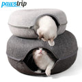 Donut Cat Bed for 2 Cats