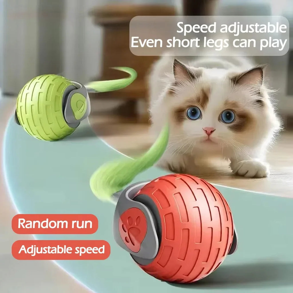 Cat Interactive Ball Rechargeable Smart Pet Electric Toy