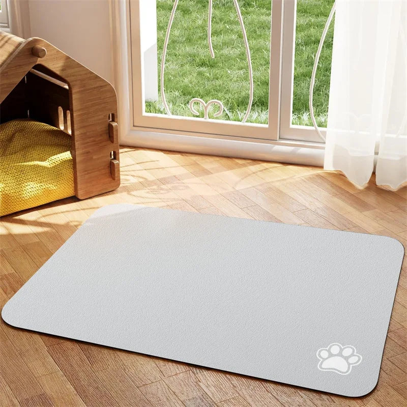 Pet Feeding Mat Absorbent Dog Cat