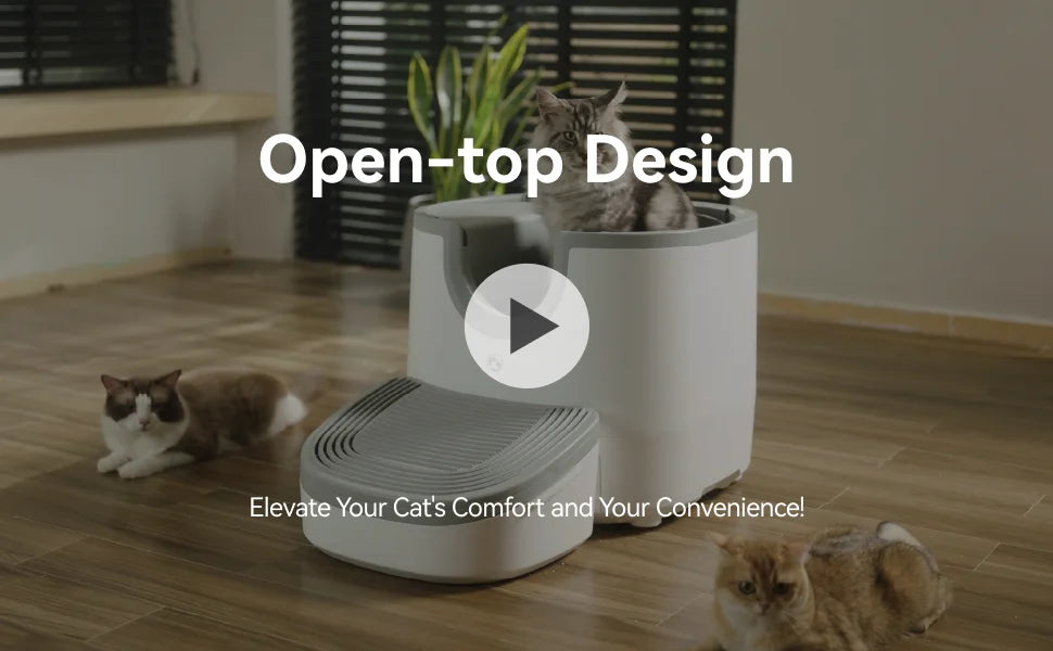 Self-Cleaning Cat Litter Box