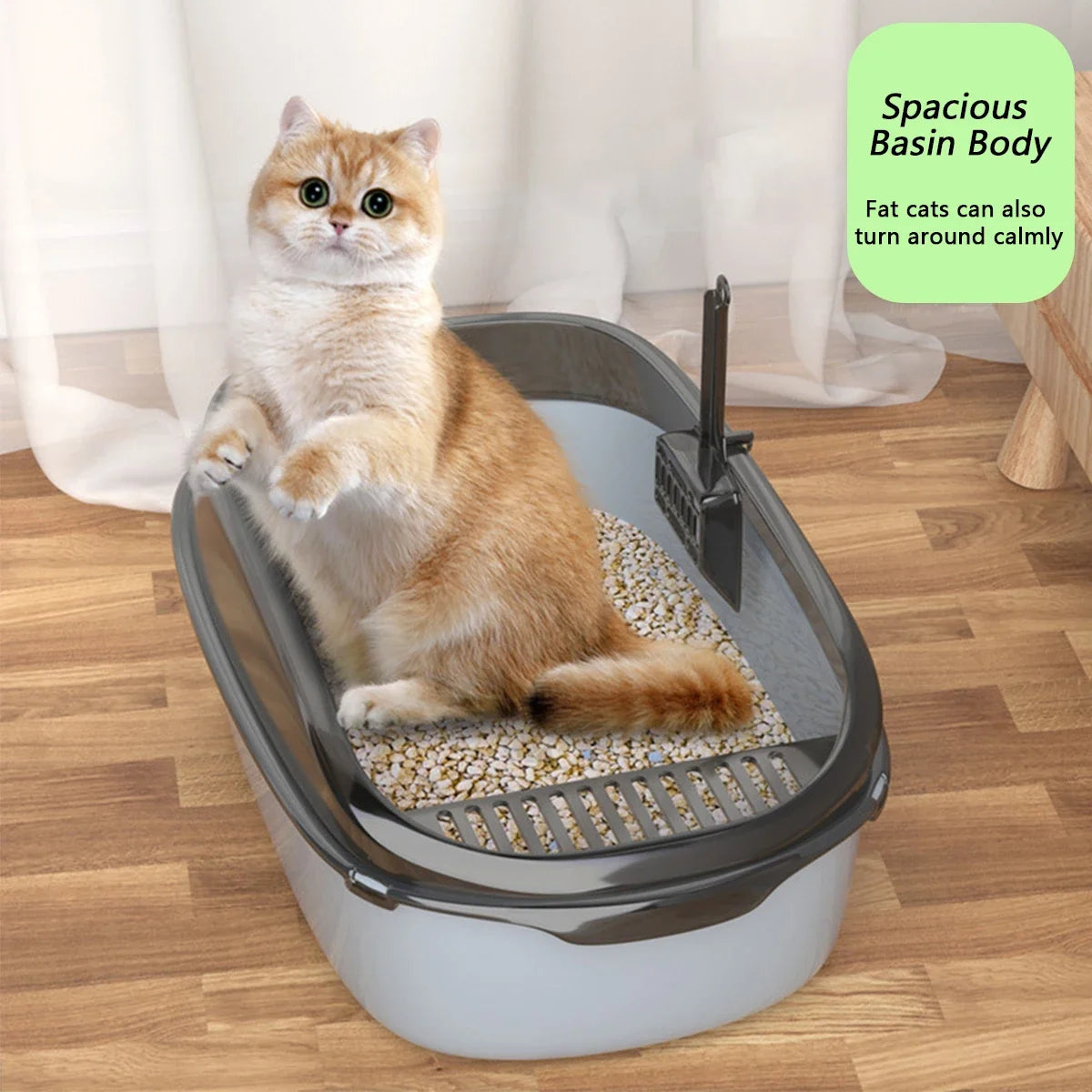 Cat Litter Box Thickening Kitty Sandbox
