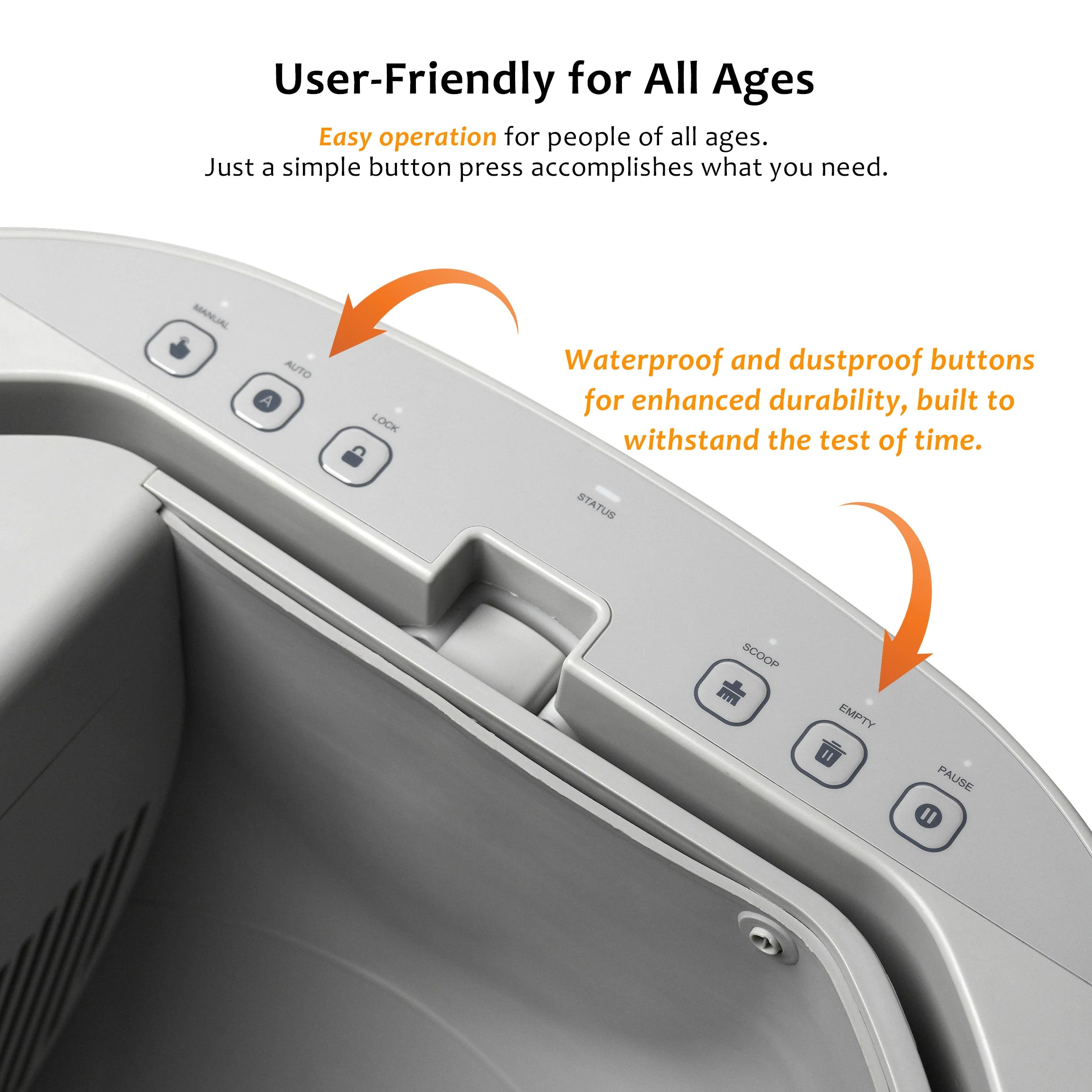 Self-Cleaning Cat Litter Box