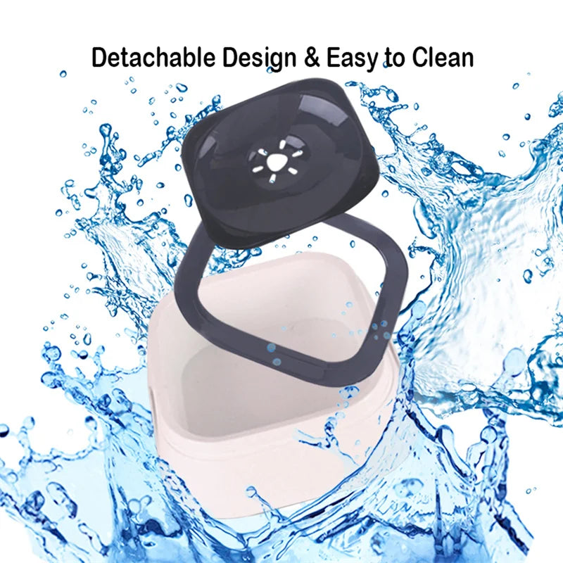 Anti-splash Water Bowl For Dogs and Cats