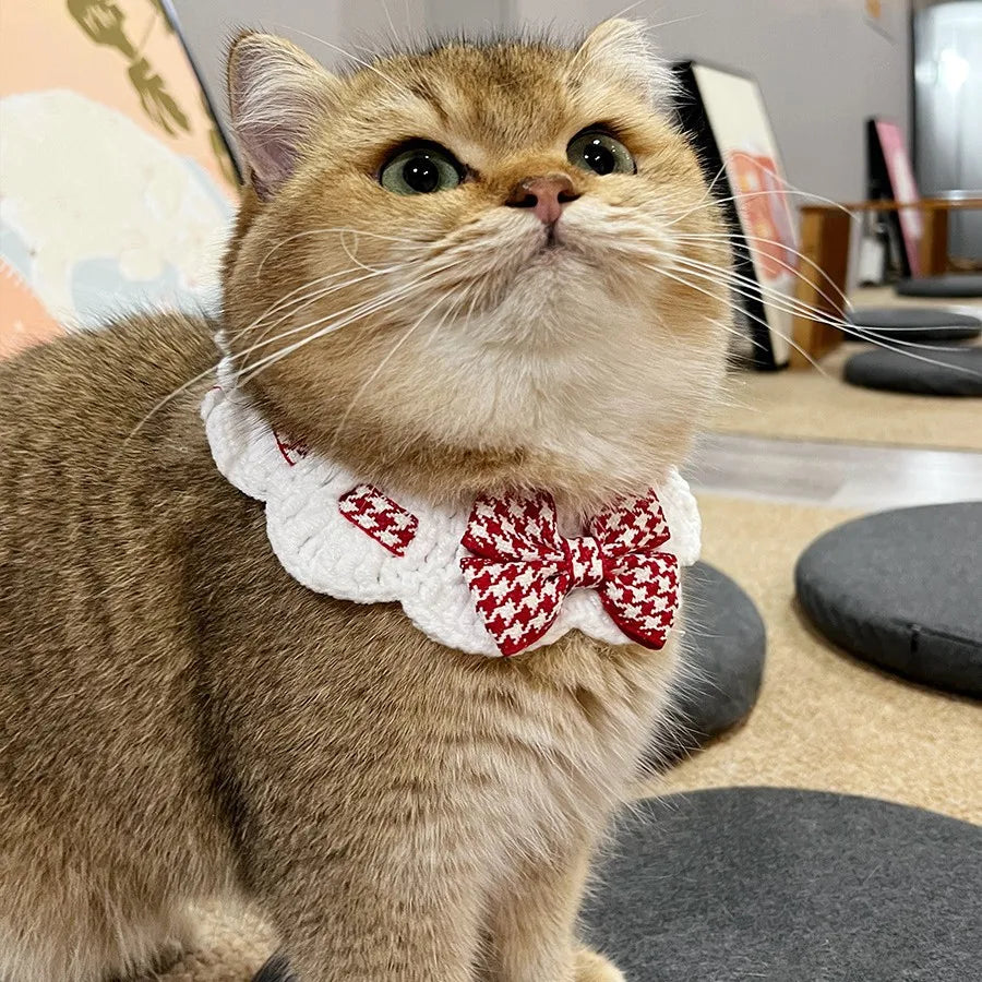 Red and Black Checkered Houndstooth Pet